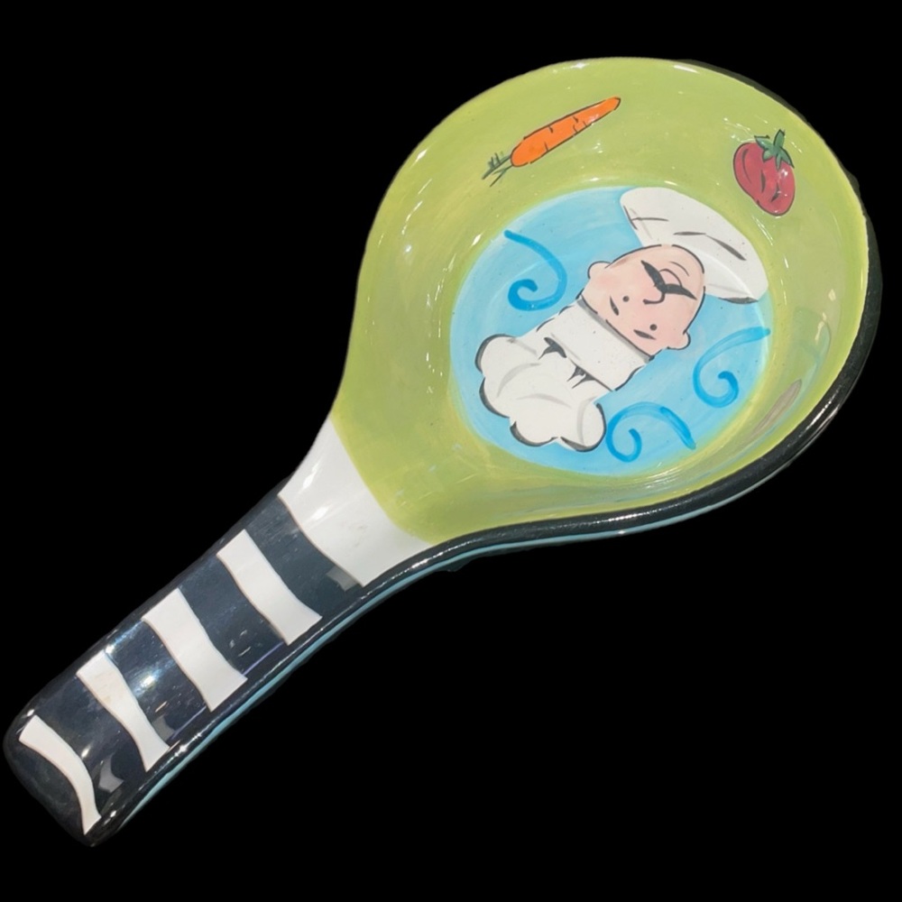 222 fifth happy chef spoon rest